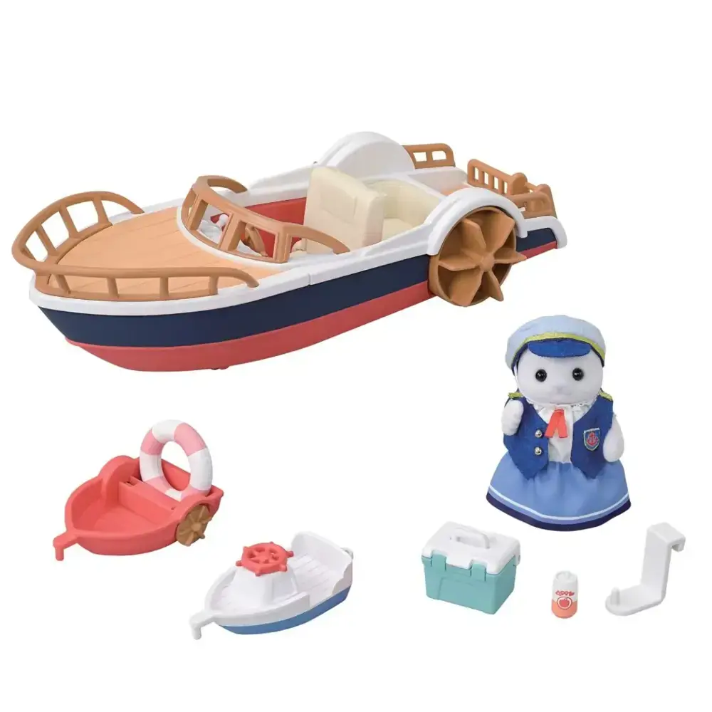 Sylvanian Families Seal Sailors Leisure Boat
